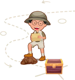 Explorador con Tesoro