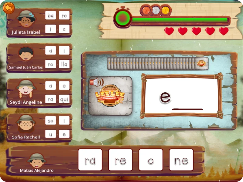 Inicio de una letra - Escritura