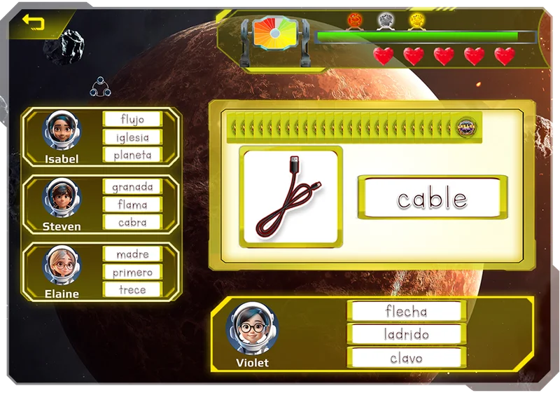 Inicio de una letra - Escritura