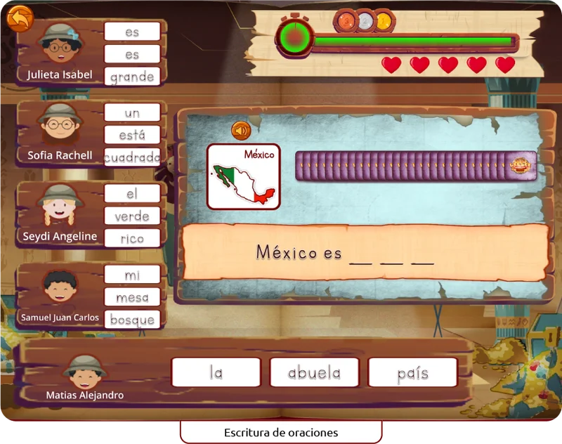 Oraciones - Escritura