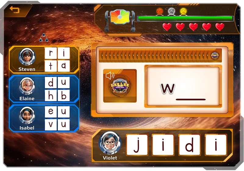 Palabras de 2 sílabas - Lectura