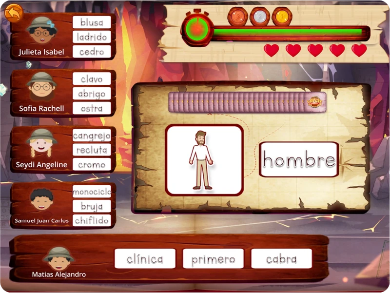 Sílabas trabadas - Lectura