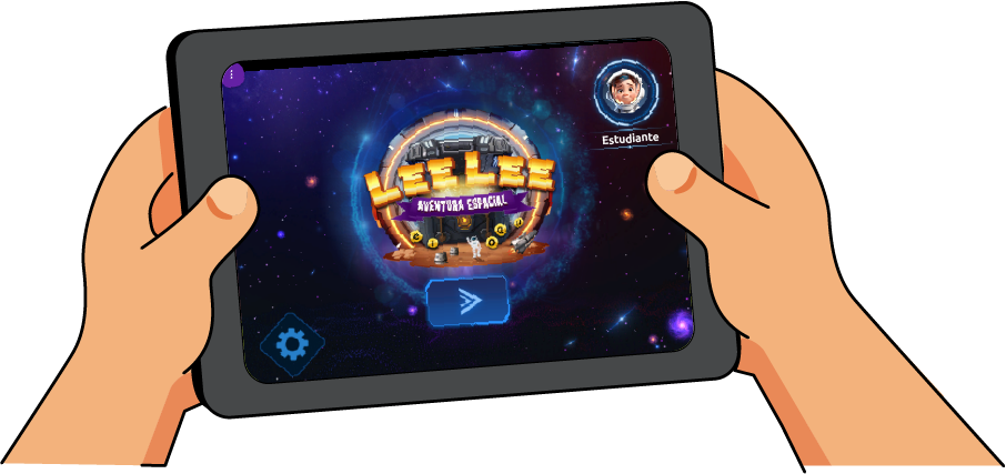 Tablet con Lee Lee Aventura Espacial
