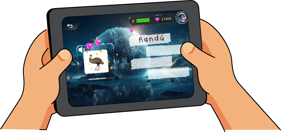 Tablet con Lee Lee Aventura Espacial - Segundo Grupo